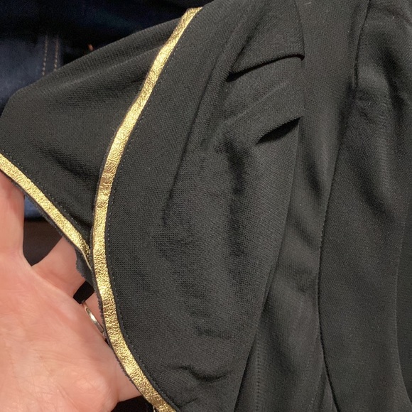 Prada Scoop Neck Dress with Gold Details - Picture 6 of 12